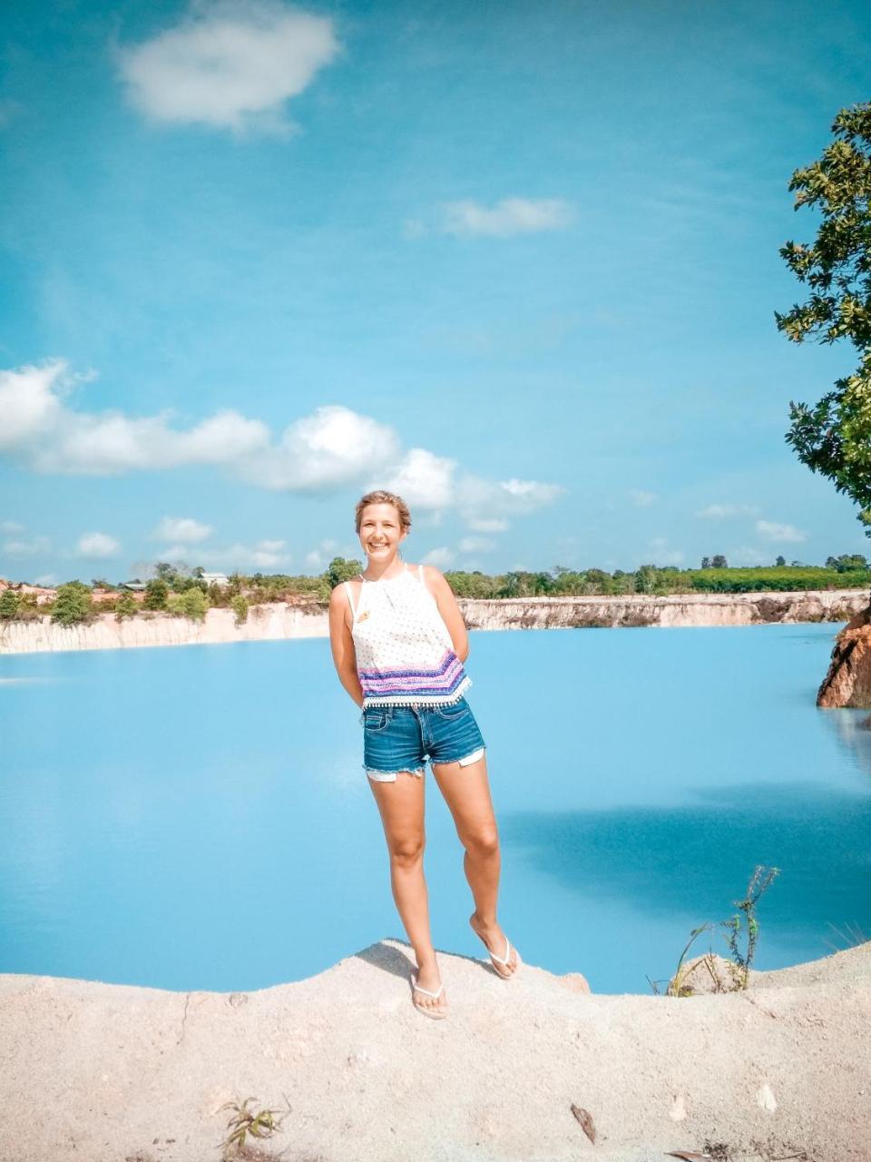 بيت شباب Beanbag Bintan Backpacker Kangkakawal المظهر الخارجي الصورة