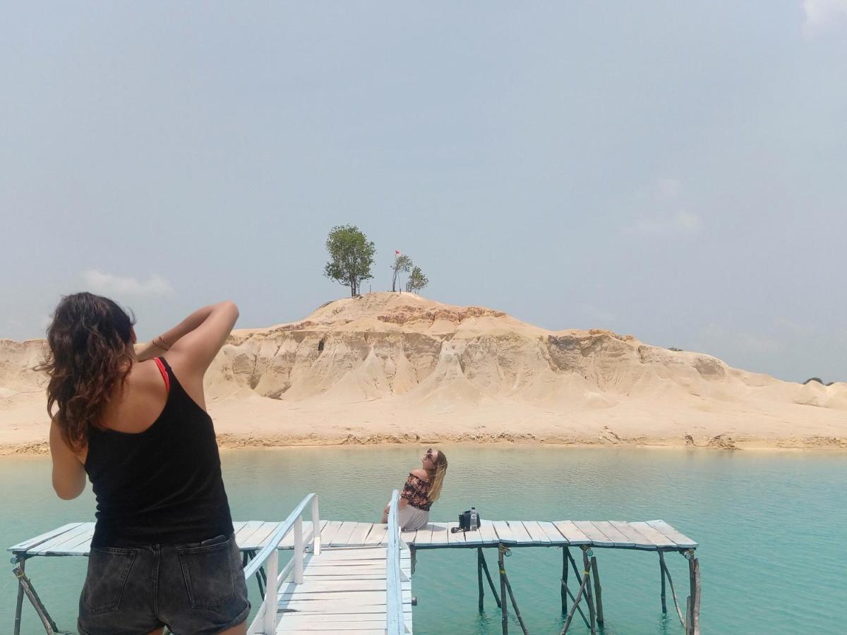 بيت شباب Beanbag Bintan Backpacker Kangkakawal المظهر الخارجي الصورة